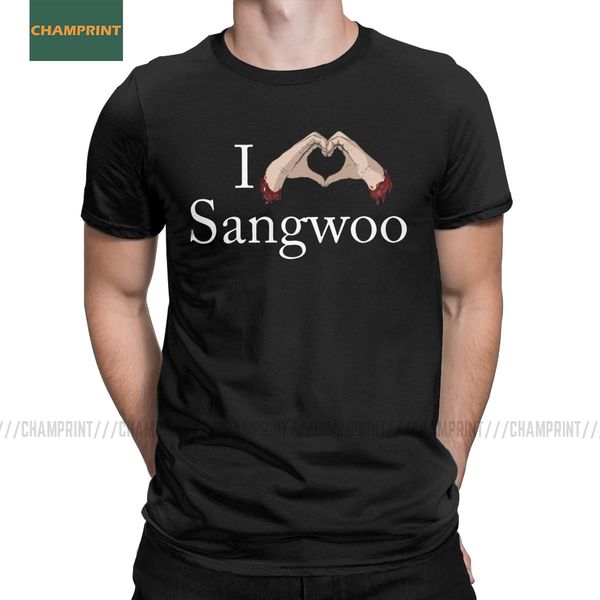 

i love sangwoo killing stalking ks yoonbum korea kogi yaoi shonen tee short sleeve plus size sport hooded sweatshirt hoodie men t shirt