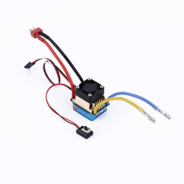 

водонепроницаемый матовый esc 320a 3s с вентилятором 5v 3a бэк t-штекер для rc автомобилей 1/10 самые новые