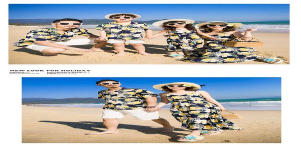 

summer family outfits short sleeve cotton child kids mommy daddy l9.17 summer family spring sale sqcsss pingtoy, Blue