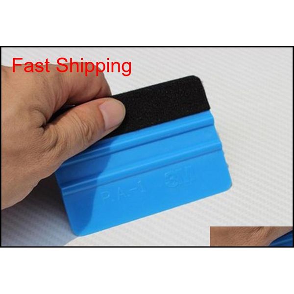

blue and red optional with cloth scraper color film soft scraper wool cloth square scraper car foil too qylwzq packing2010