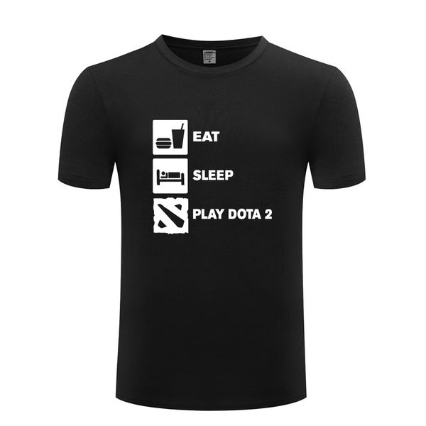 

eat sleep game gamer gaming funny creative men's t shirt t shirt men 2018 new short sleeve casual tee sport hooded sweatshirt hoodie