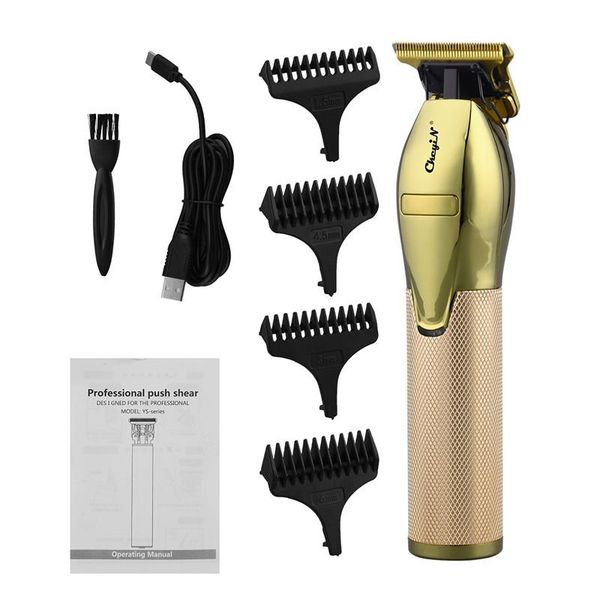 

профессиональный парикмахерская мужская триммер для волос clipper 0mm baldheaded cutter beard beard chaving electric t blade tair breaking m