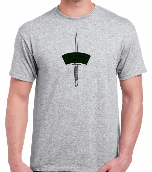 

спорт новые футболки унисекс смешной tops tee solid color royal marines commando британская майка хлопок мужские футболки классическая