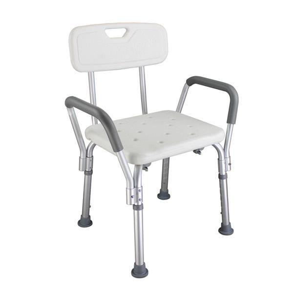

ergonomic old people bathroom armchair white ship from us drop shipping