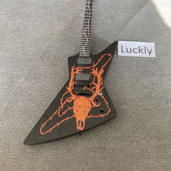 

custom electric guitar,black color guitars guitarra