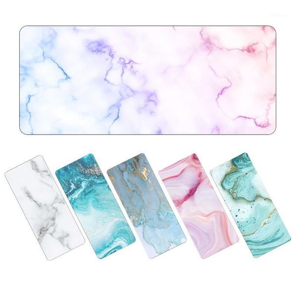 

70x30cm large marble xl mouse pad gamer office rubber big mousepad otaku keyboard fashion locking edge computer lapdesk mat1