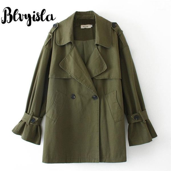 

blvyisla 100kg oversize coat female vintage style punk steam trench autumn winter thin outwear boyfriend style 1, Tan;black