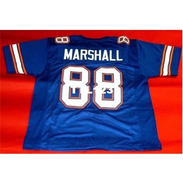 

121 custom florida gators #88 wilbur marshall custom blue college jersey size s-4xl or custom any name or number jersey, Black