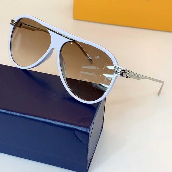 

2020 official latest model 1264E fashion sunglasses aviator frame top quality golden temples with decorative glasses with original box