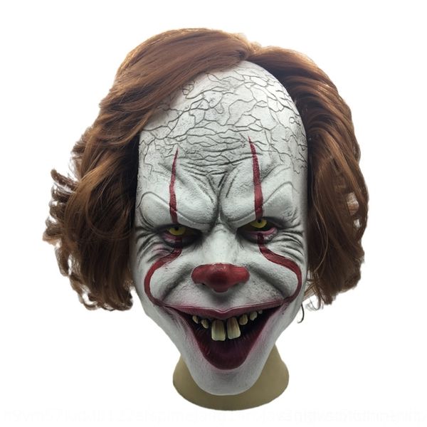 

glgdz ghost of the halloween dance mask cosplay headdress movie dance around 2gfmp and props playing horror props latex clown