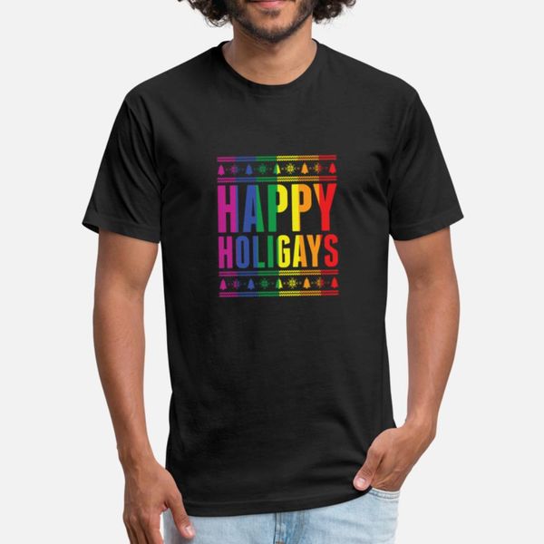 

happy holigays funny christmas gay holiday pride designers graphic t shirt comic lovely summer tracksuit hoodie sweatshirt