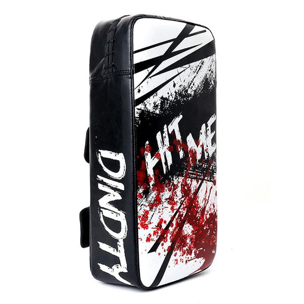 

kick pu leather punching boxing pad rectangle focus mma kicking strike power punch arm shield target for training equipment wmtoup