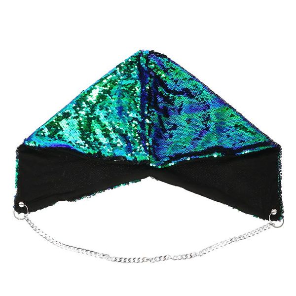 

1pc festival hat party decoration dress up cap party hat sequin mermaid