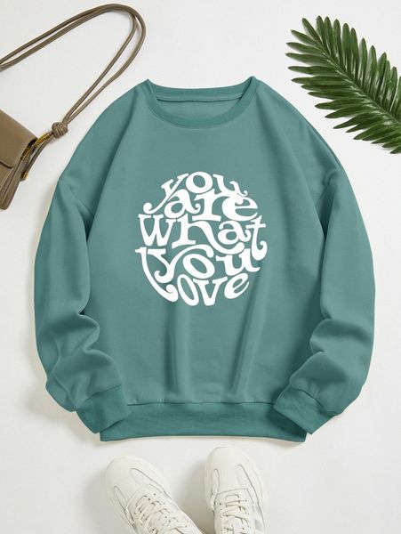 

slogan graphic thermal lined sweatshirt v6yq#, White;black