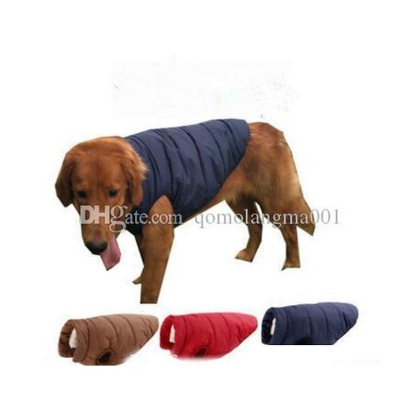 

pet dog winter clothes outdoor waterproof dog vest jacket buckle style pet costume clothing thick cotton warm coat for chihuahua j9jjk