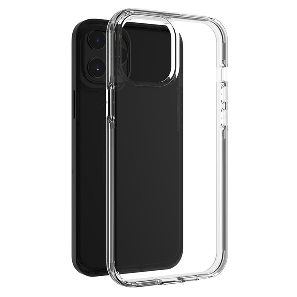 

iphone12 mobile прозрачный тпу soft shell для -iphone 12 pro max anti-падение телефон accessorie