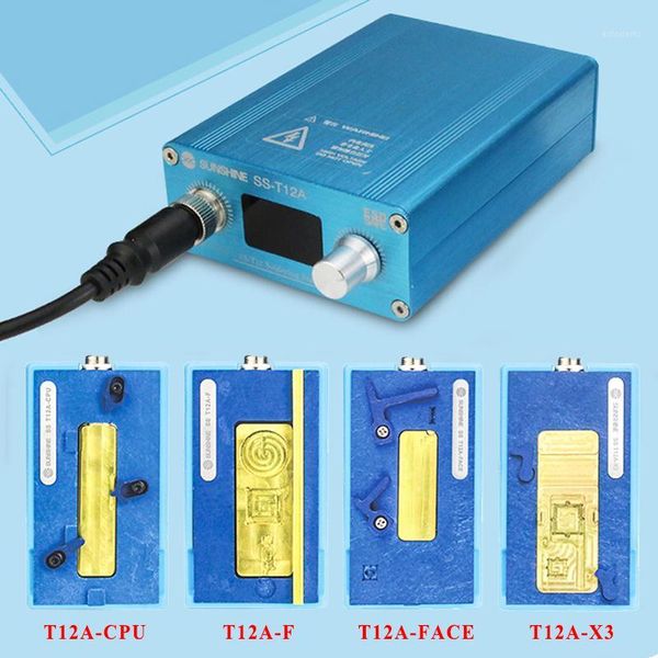 

ss-t12a heating station for x xs max motherboard face id stratified separate heating platform desoldering repair tools1