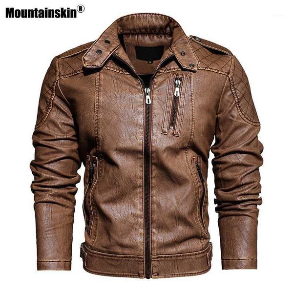 

men's fashion harajuku leather jacket men's motorcycle slim leather jacket autumn and winter windproof coat1, Black