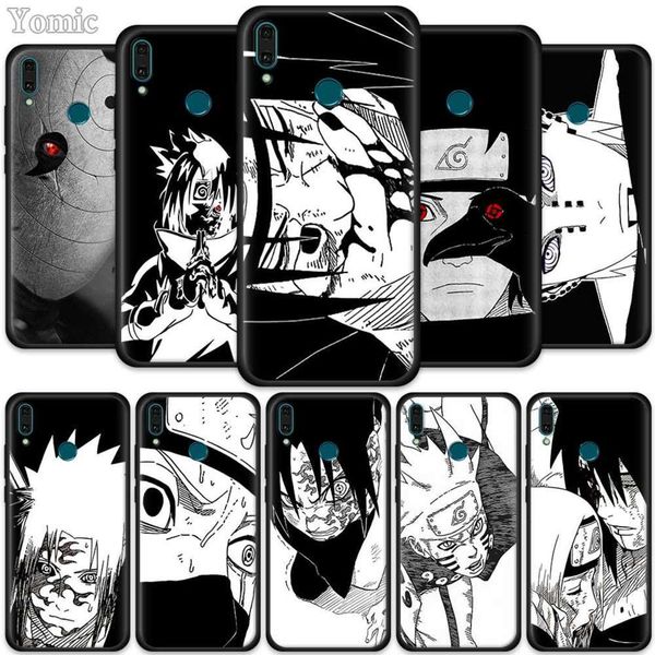 

1dwnaruto assists kakashi black huawei y6 y7 2019 y6p y8p honor 8x game 9a 9s 9x pro 8s 10 20 lite, mobile phone case silicone
