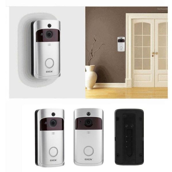 

original official eken v5 video doorbell smart wireless wifi security door bell visual recording1