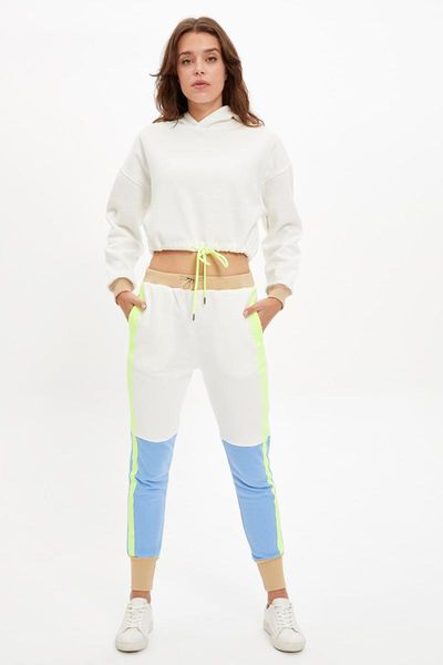 

defacto woman knitted trousers-t0169az20au, Black;white
