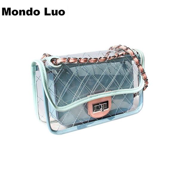 

2020 new type of bag with transparent bag and small of female jelly