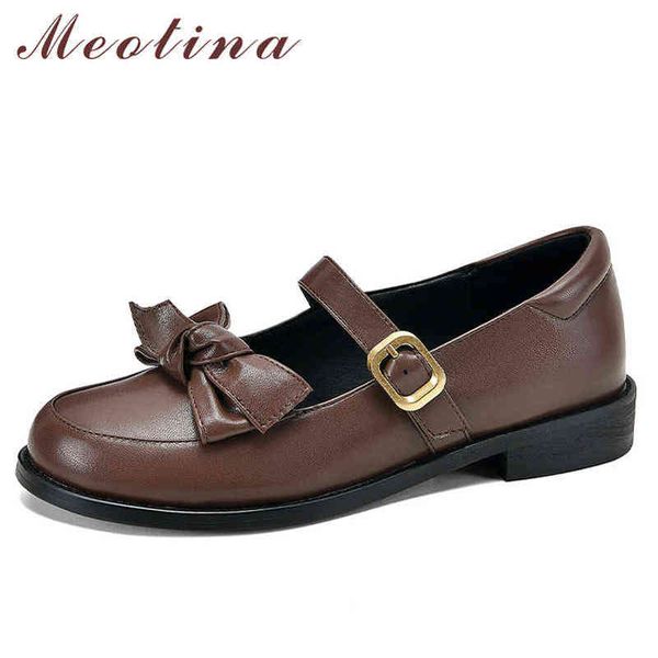 

women's mary janes flats synthetic leather round toe shoes and butterfly buttons spring autumn color 2 9, Black
