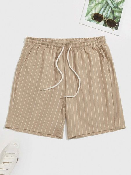 

men striped drawstring shorts y5iy#, Black