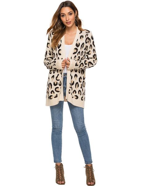 

women's vests women knitted sweater casual cardigan long sleeve jacket coat outwear plus size, Black;white