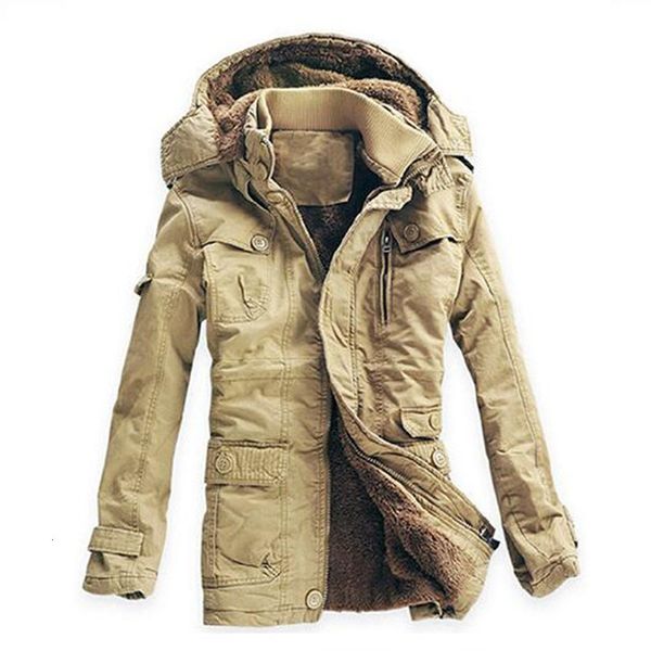 

wholesale- plus size 5xl winter thick coat men cotton fur collar russian winter long parkas mens slim fit fashion outcoat warm snow jackets, Black