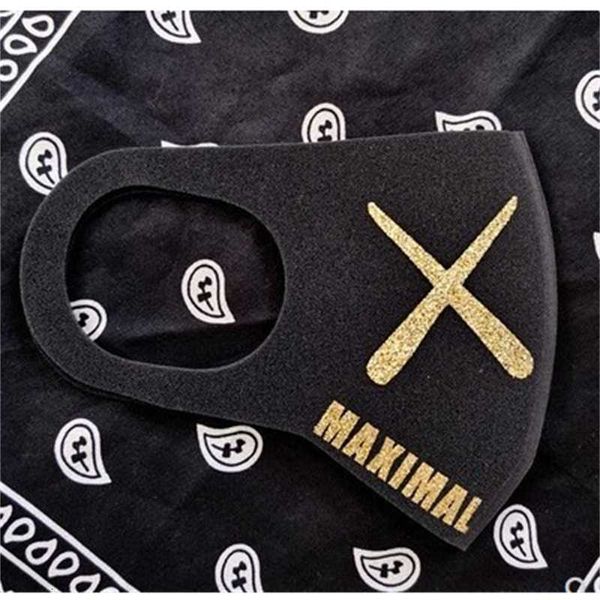 

trendy brand mask personalized fashion ins style street scycling breathable sunscreen black star same hip hop cool handsome