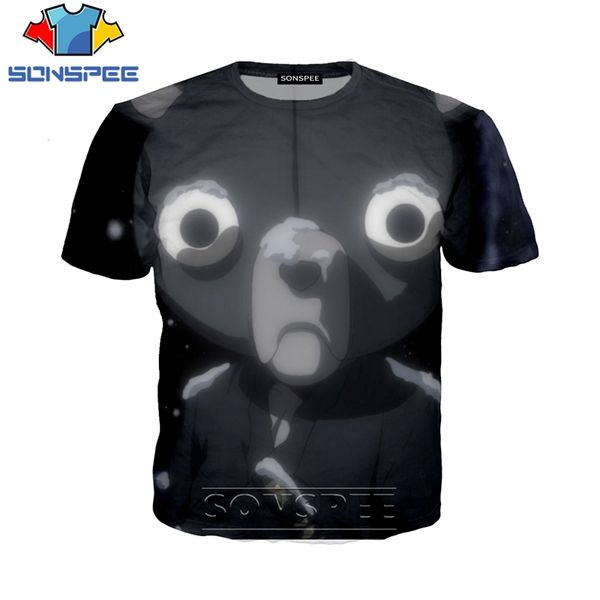 

anime afro samurai 3d print shirts humor graphic harajuku men clothing