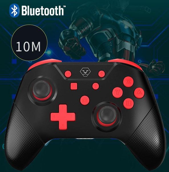 

game handle wireless controller bluetooth vibration gamepad for switch pro