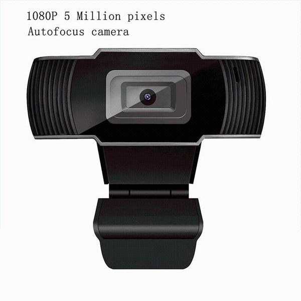 

lenses hd 1080p web camera 5mp webcam usb3.0 auto focus video call with mic for computer pc laptop