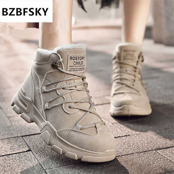 

boots women casual shoes designer fashion woman sneakers trend leisure flats winter zapatillas botas 40, Black