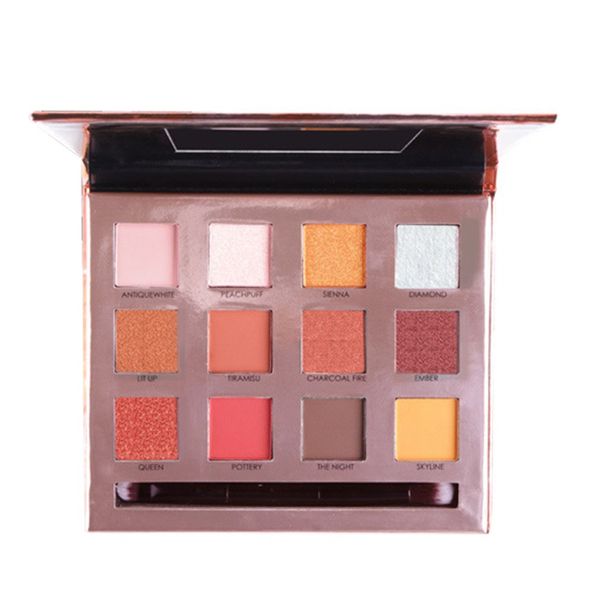 

eye shadow professional palette matte glitter makeup eyeshadow tray waterproof