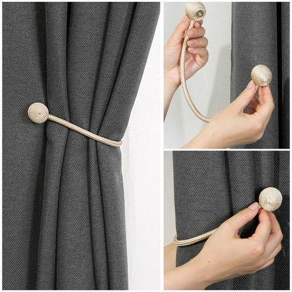 

1pc magnetic curtain buckle holder tieback window accessories curtain decorative curtain tiebacks 1pc magnetic h jllzai