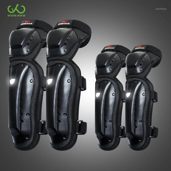 

wosawe motorcycle knee pads motocross elbow protection guard body protector motorbike riding sets kit protective gear1