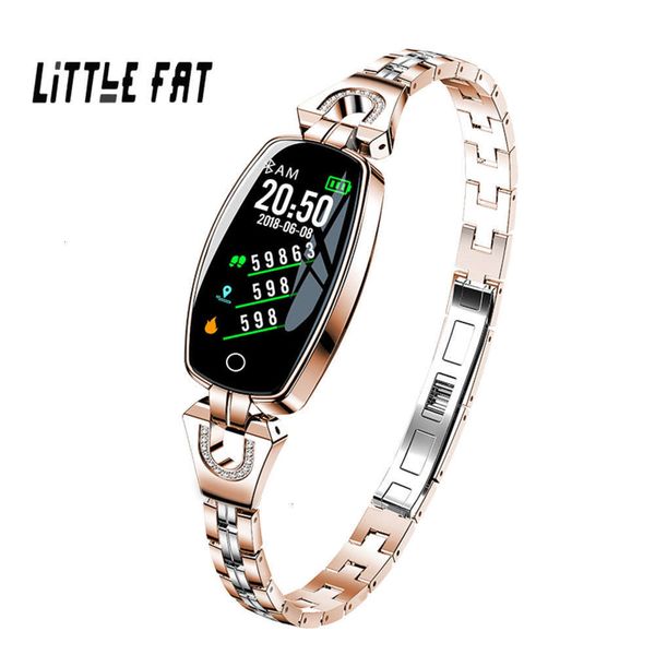 

h8 color screen intelligent heart rate and blood prsure monitoring information reminder step multi mode exercise female br