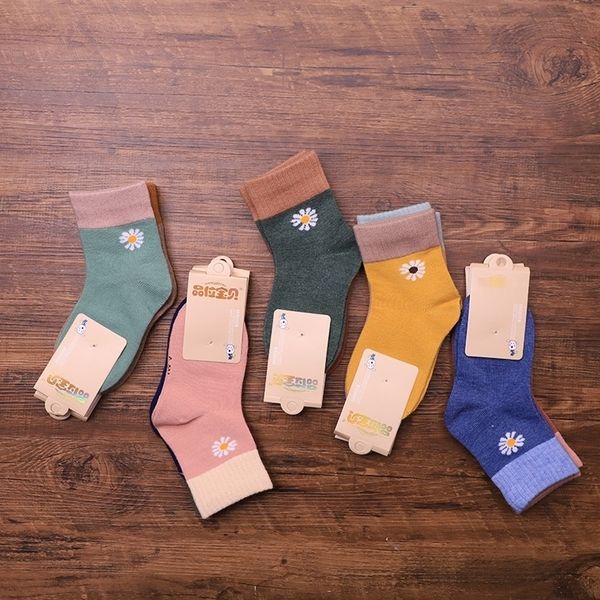 

htyrr класс бэби нового стиля хлопок носки носков средней socksautumn зима роты случайных детский сыпучих толстых дети хлопок для мужчин и w, Black