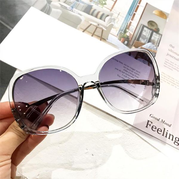 

harajuku retro square big sunglasses frame for hipster korean sunglasses round transparent luxury fashion shades female women lccre, White;black