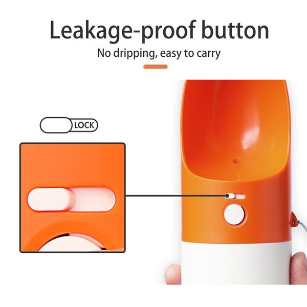 

pet dog water bottle feeder bowl portable dog water food bottle dogs cats outdoor travel drinking pet sqcmzz