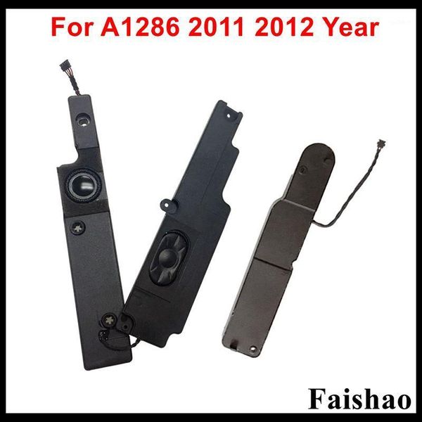 

new genuine left + right speaker 922-9308 923-0085 louderspeaker set for pro 15" a1286 internal speakers 2011 2012 year1