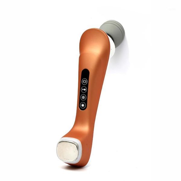 

manufacturers direct selling multi-function cosmetic instrument cold double-support facial massager vibration handheld massager1