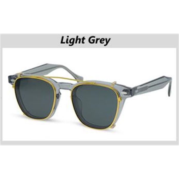 

2021 new retro polarized 6 colors men and women unique personality fashion sunglasses with box nzro, White;black