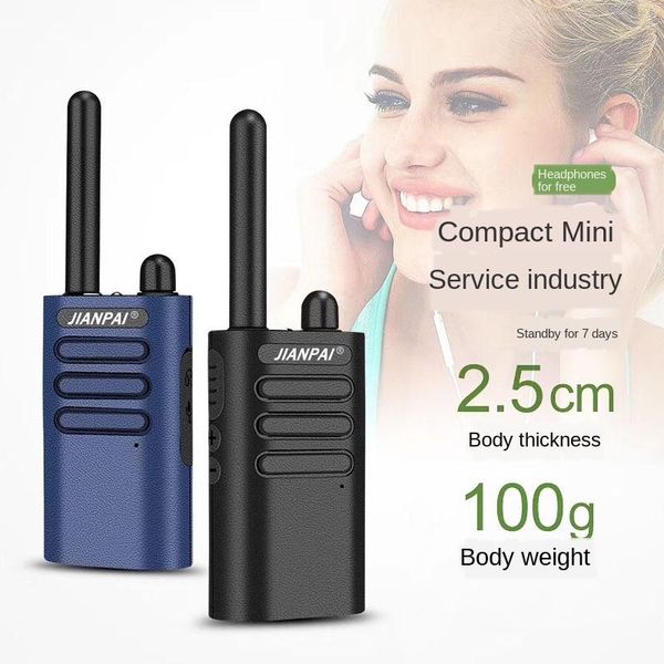 

sword-style walkie-talkie 1s civil high-power lightweight mini wireless long-distance outdoor earphone antenna back handstand