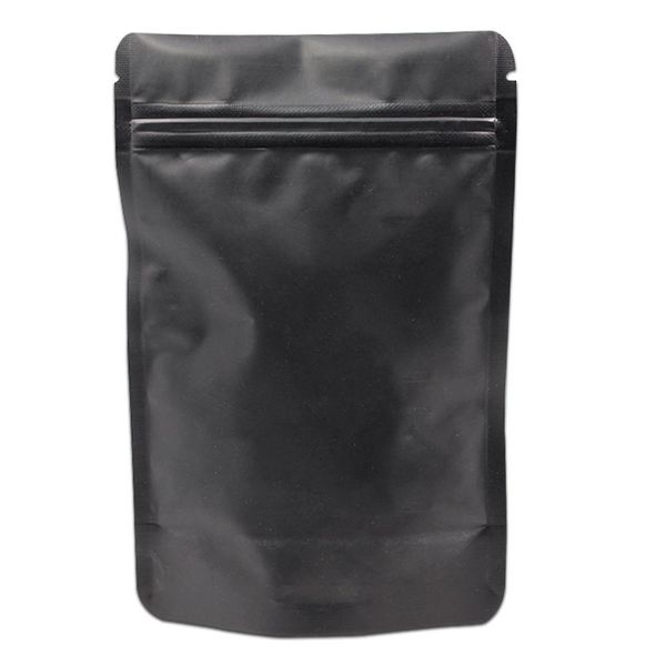 

1015cm stand up zip lock pure aluminum foil packaging bag mylar foil zipper gifts crafts packing bag retail storage pouch 50pcs h bbydgx