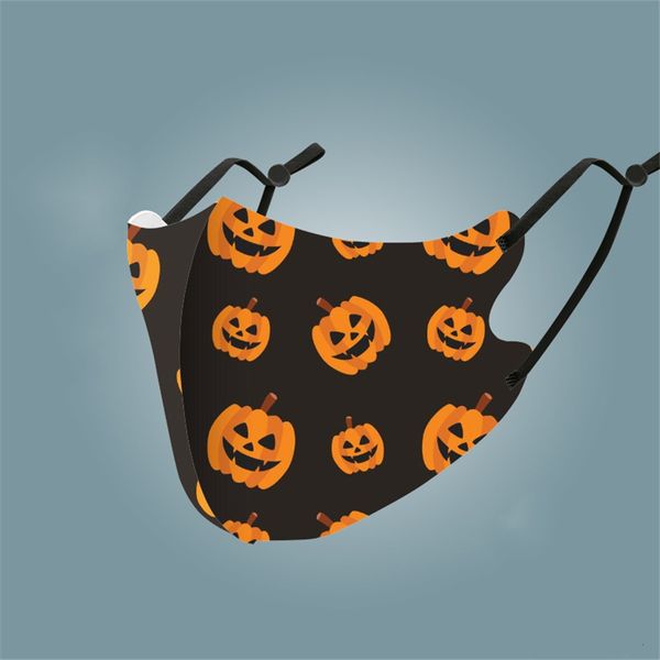 

designer face mask cute face masks washable dustproof elastic ear loop fancy cartoon printedmouth#594, Black