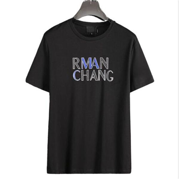 

2022 luxurys designers men t shirts fashion summer sports running tees mens clothing short sleeve casual o neck cotton fitness sportwear m-3, White;black