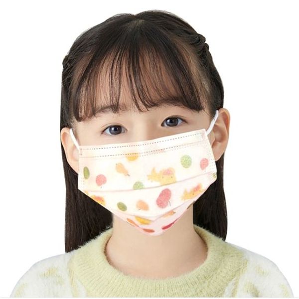 

design 3layers kids face masks new